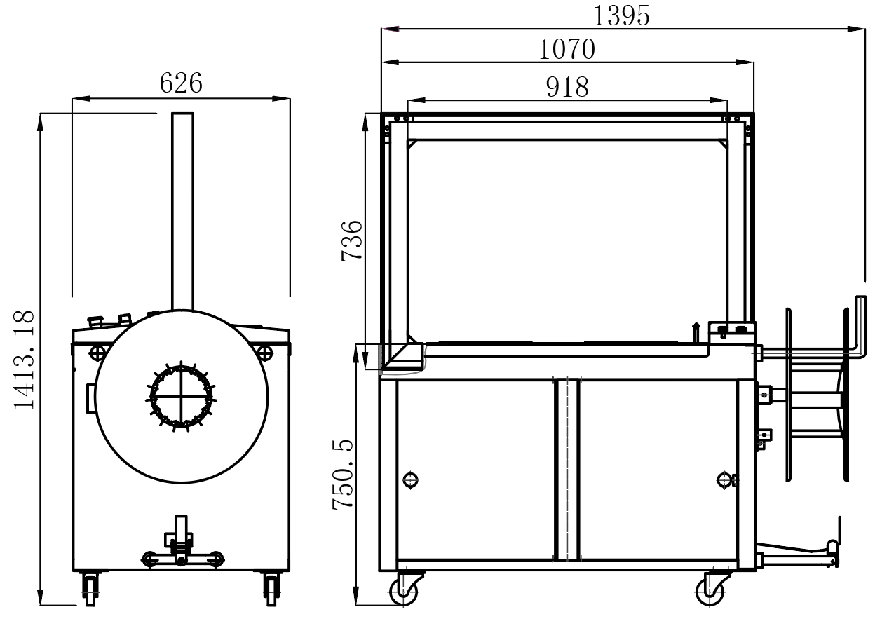 101A Automatic Strapping Machine | Emmoco