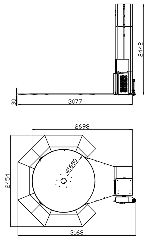 2020L Pallet Wrapper