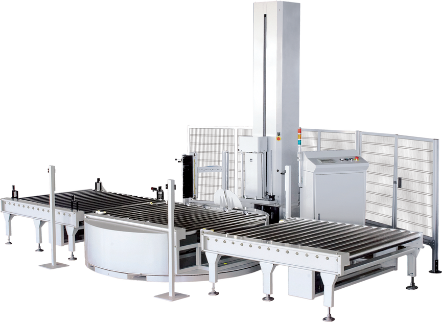 Inline Wrapper Inline Pallet Wrappers – Emmoco