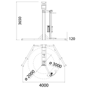 2300B Rotary Arm Stretch Wrapper